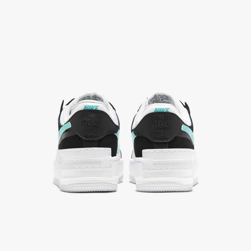 Nike air force 1 shadow trainers white store aurora green black